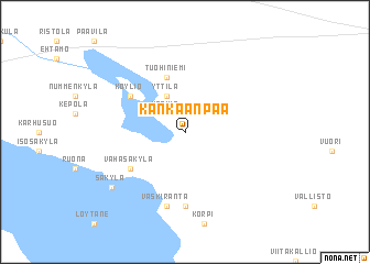 map of Kankaanpää