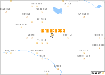 map of Kankaanpää