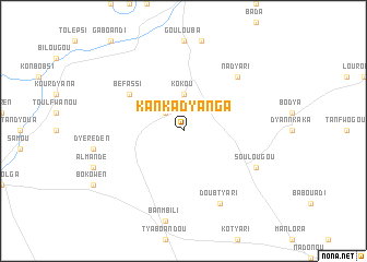 map of Kankadyanga