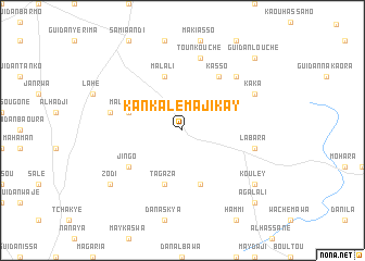 map of Kankalé Majikay