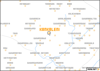 map of Kankaléni