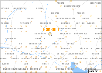 map of Kankali