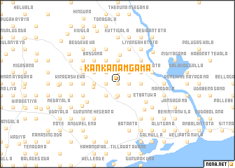 map of Kankanamgama