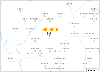 map of Kankané