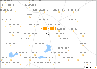 map of Kankané