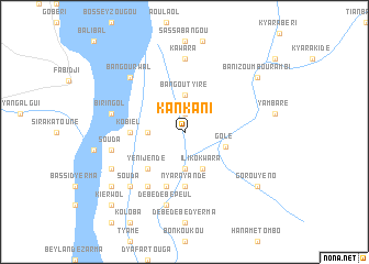 map of Kankani