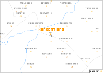 map of Kankantiana