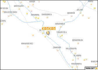 map of Kankān