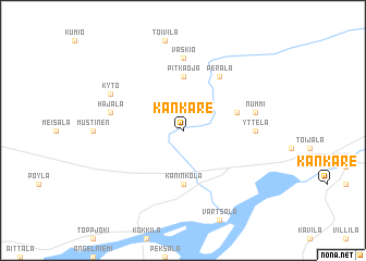 map of Kankare