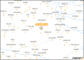 map of Känkari