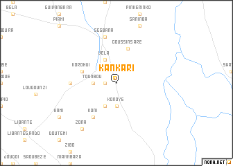 map of Kankari