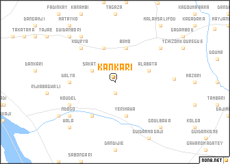 map of Kankari