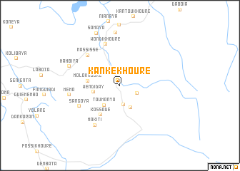 map of Kankékhouré
