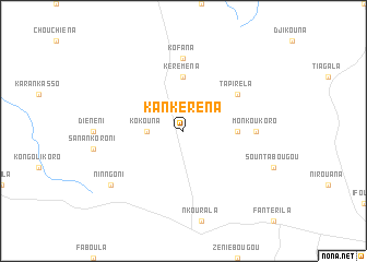 map of Kankéréna