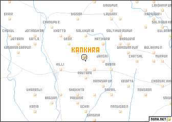 map of Kānkhra