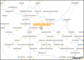 map of Kankiakou
