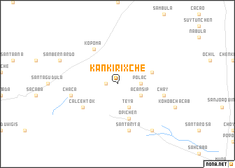 map of Kankirixché