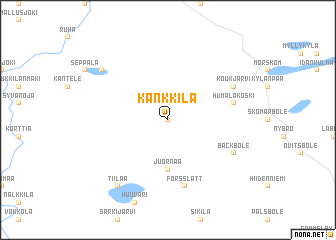 map of Kankkila