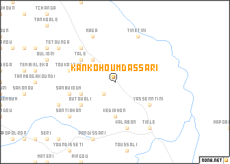 map of Kankohoum-Dassari