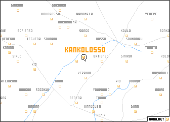 map of Kankolosso