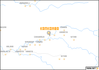 map of Kankomba