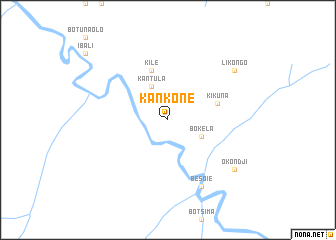 map of Kankone