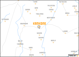 map of Kankoré