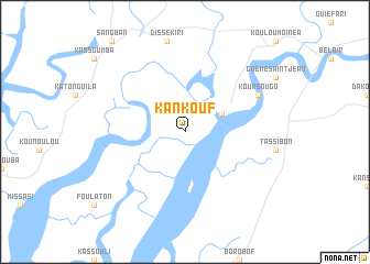 map of Kankouf