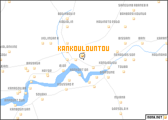 map of Kankoulountou