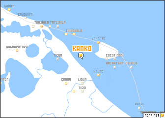 map of Kanko