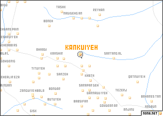 map of Kankūʼīyeh