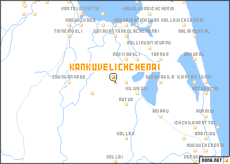 map of Kankuvelichchenai