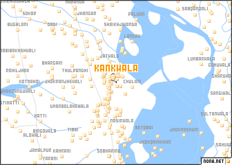 map of Kankwāla