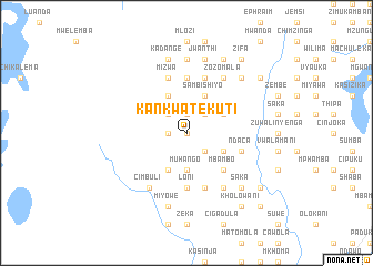 map of Kankwatekuti