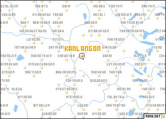 map of Kanlangon