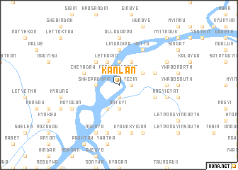 map of Kanlan