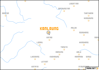 map of Kanlaung