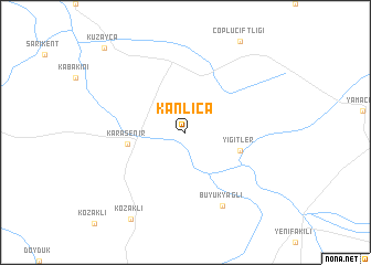 map of Kanlıca