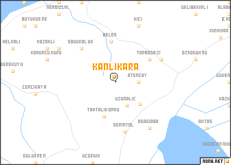 map of Kanlıkara