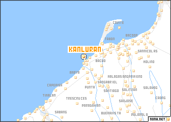 map of Kanluran