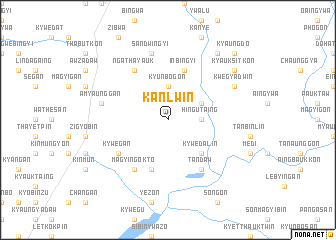 map of Kanlwin