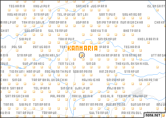map of Kānmāria
