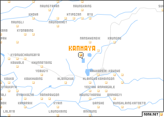 map of Kanmaya