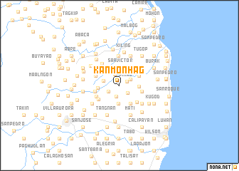 map of Kanmonhag