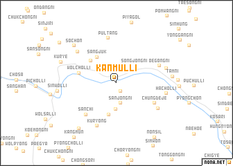 map of Kanmul-li