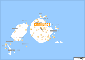 map of Kan Munot