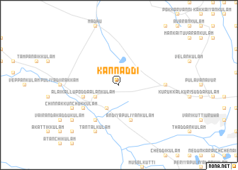 map of Kannaddi