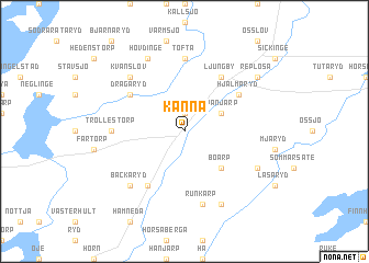 map of Kånna