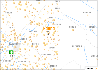 map of Kanna