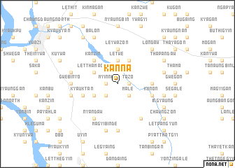 map of Kanna